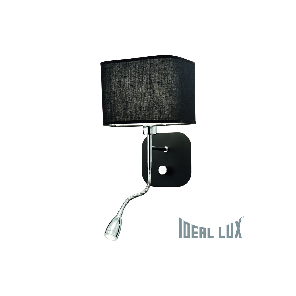 Накладной настенный светильник Ideal Lux HOLIDAY AP2 NERO
